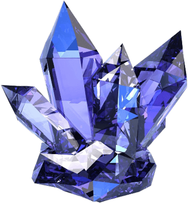 Tanzanite Cluster